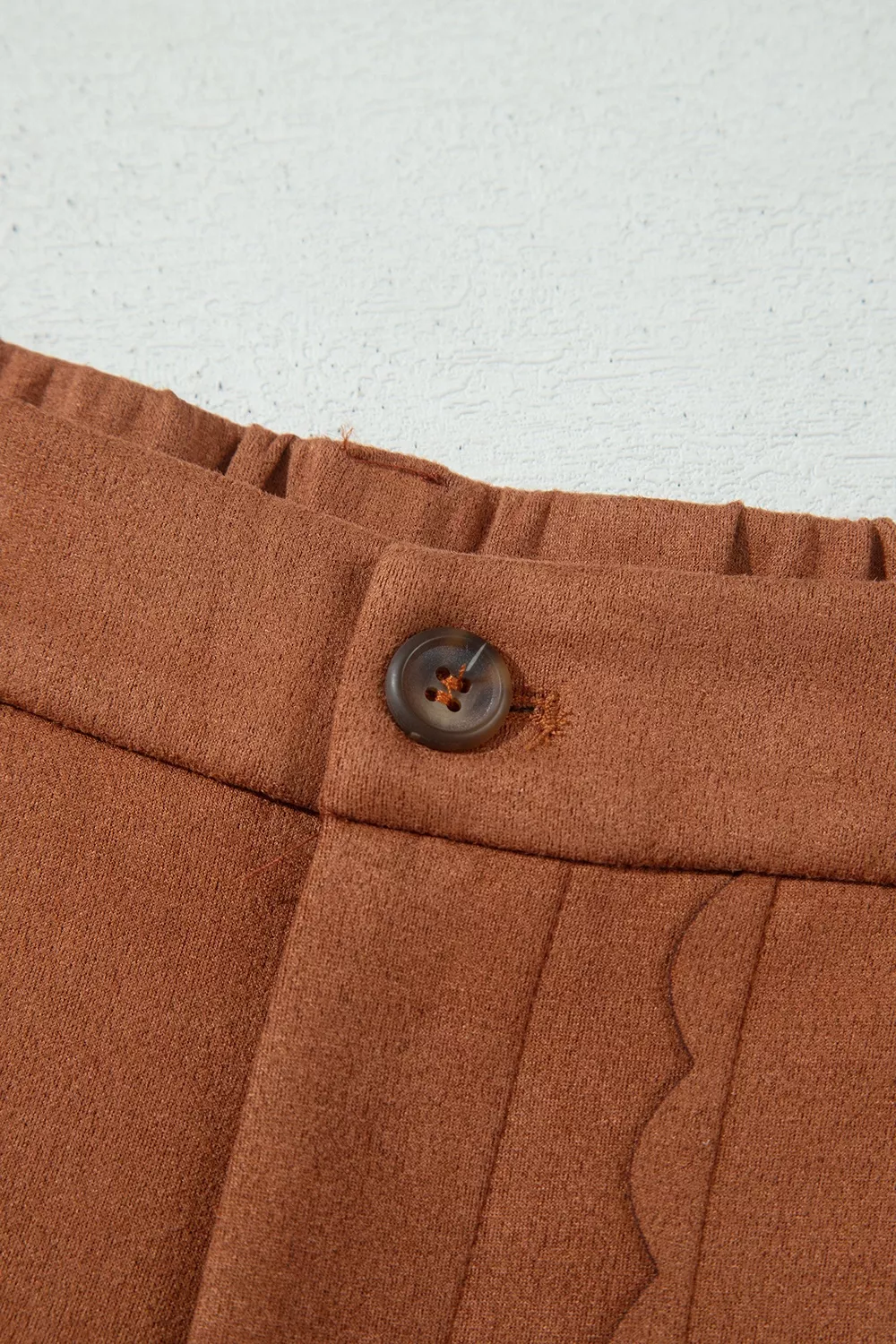 Scalloped Edge Pocket Full-Length Pants, image 10