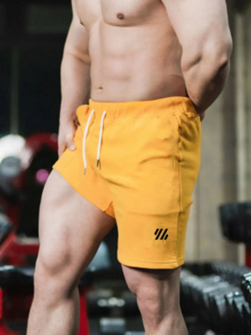 Men's Plus Size Drawstring Shorts, image 4