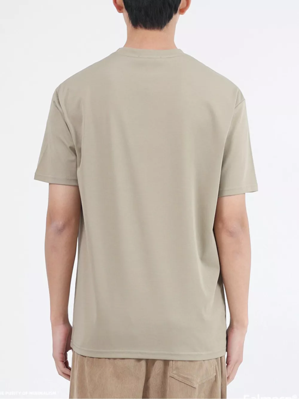 Men's Plus Size Classic Crew Neck T-Shirt, image 4