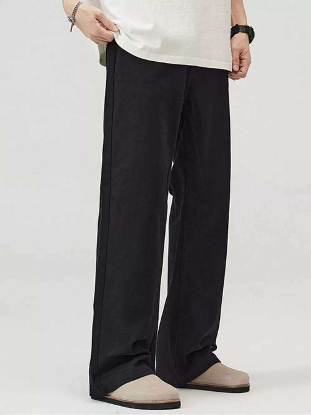 Men's Full Size Wide Leg Jeans Plus Size, image 6