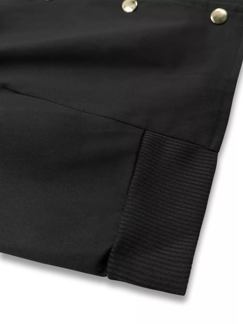 Snap Down Cropped Bomber Jacket, image 6