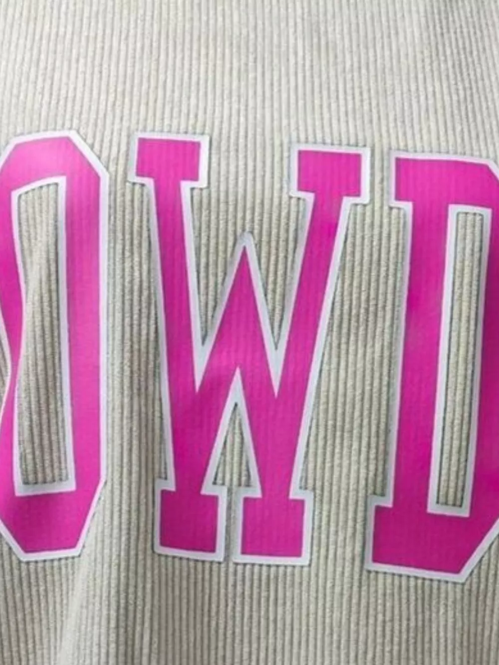 Full Size Howdy Round Neck Oversized Sweatshirt Plus Size, image 6