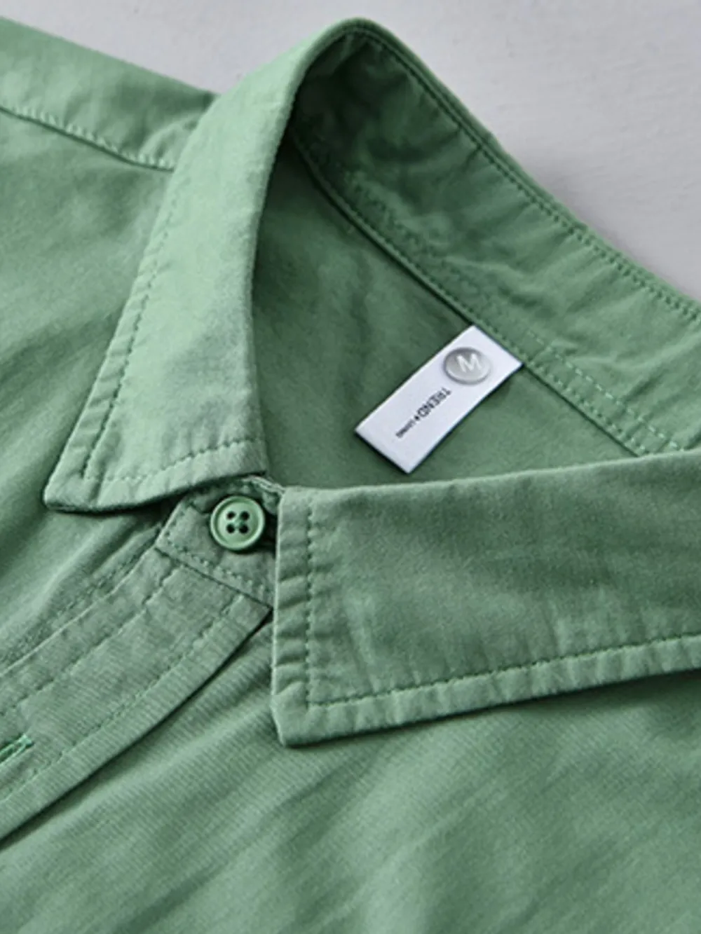 Men's Plus Size Button Up Short Sleeve Shirt, image 4