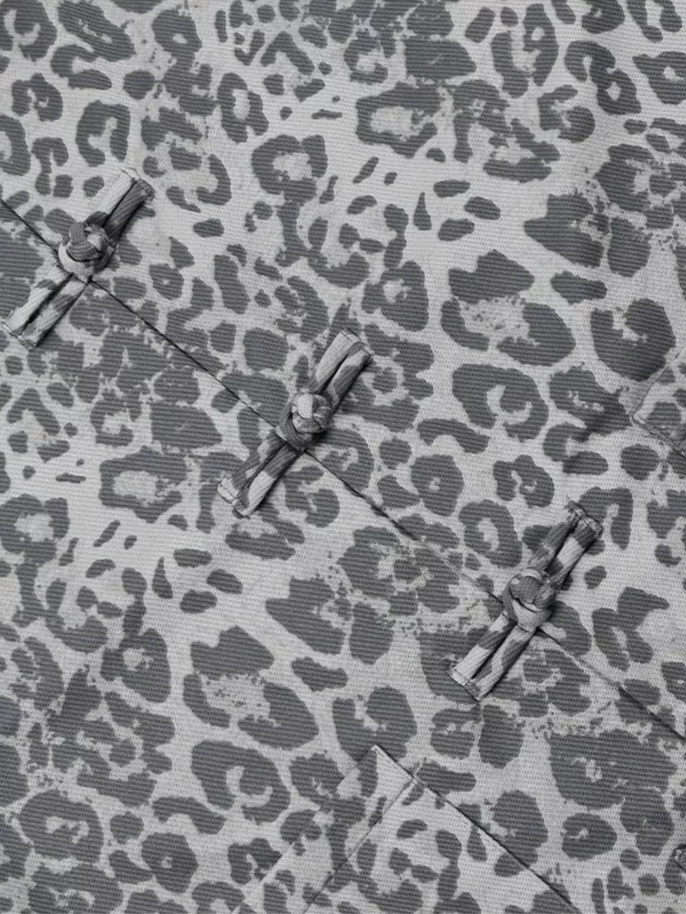 Men's Leopard Button Up Long Sleeve Shirt, image 7
