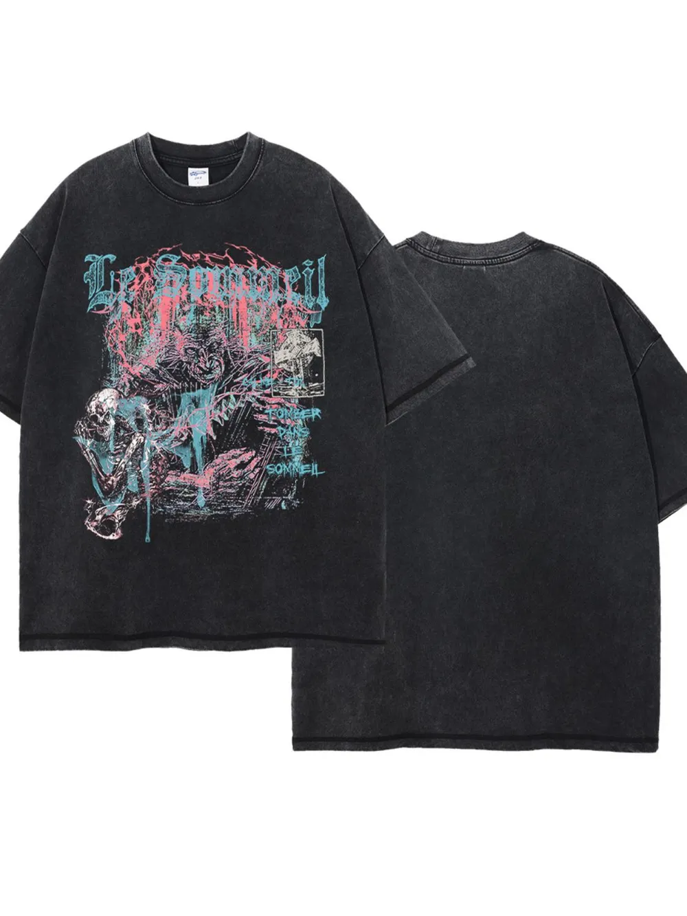 Men's Graphic Round Neck Half Sleeve T-Shirt, image 6