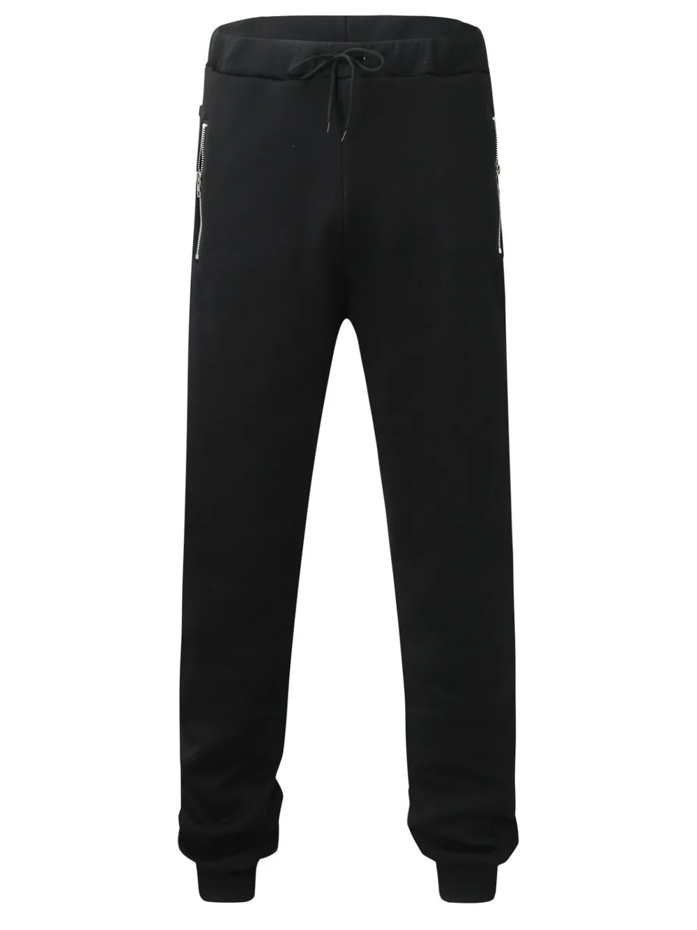Men's Full Size Drawstring Pants with Pockets Plus Size