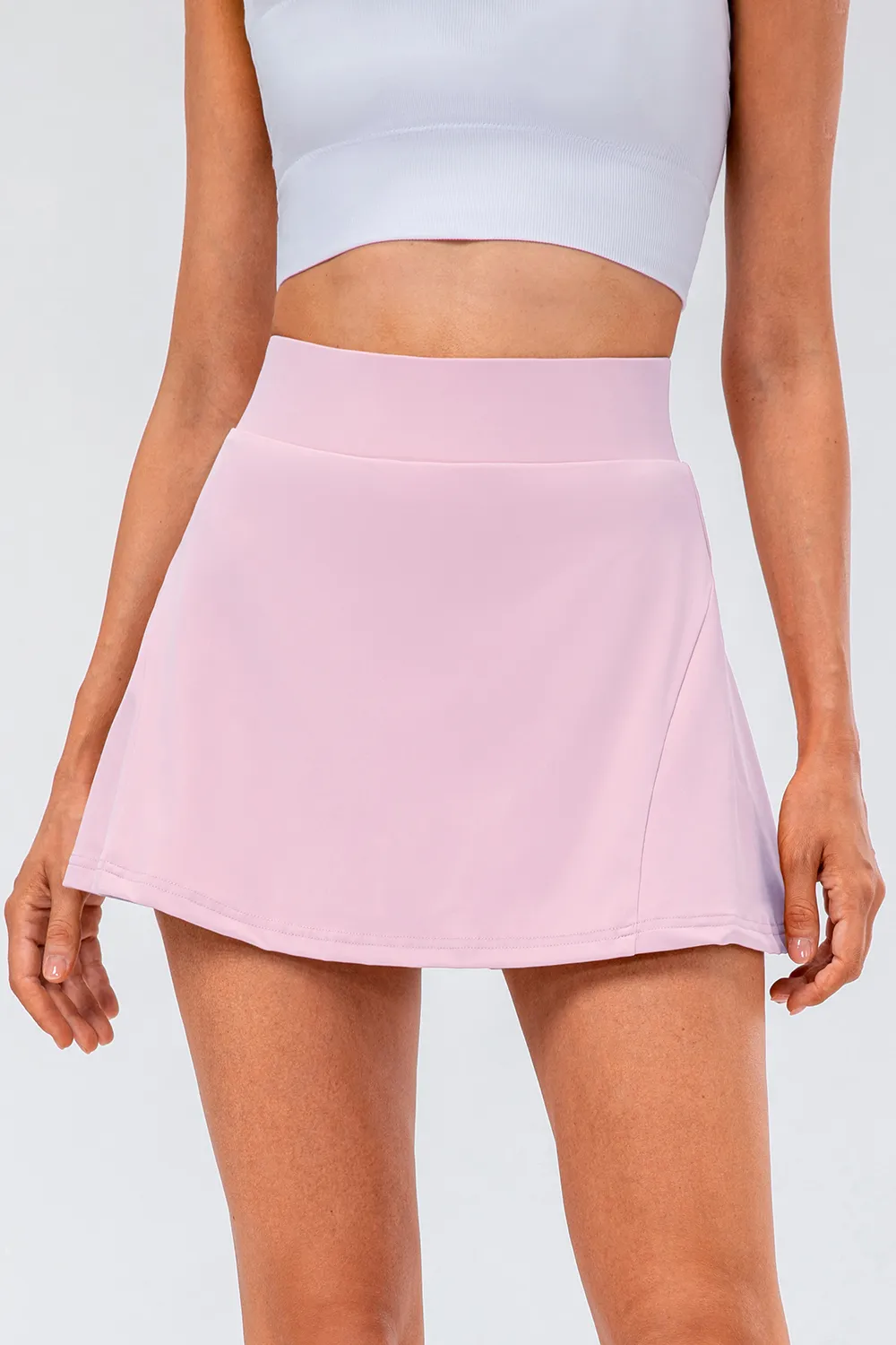 High Waist Pleated Active Skirt, image 21