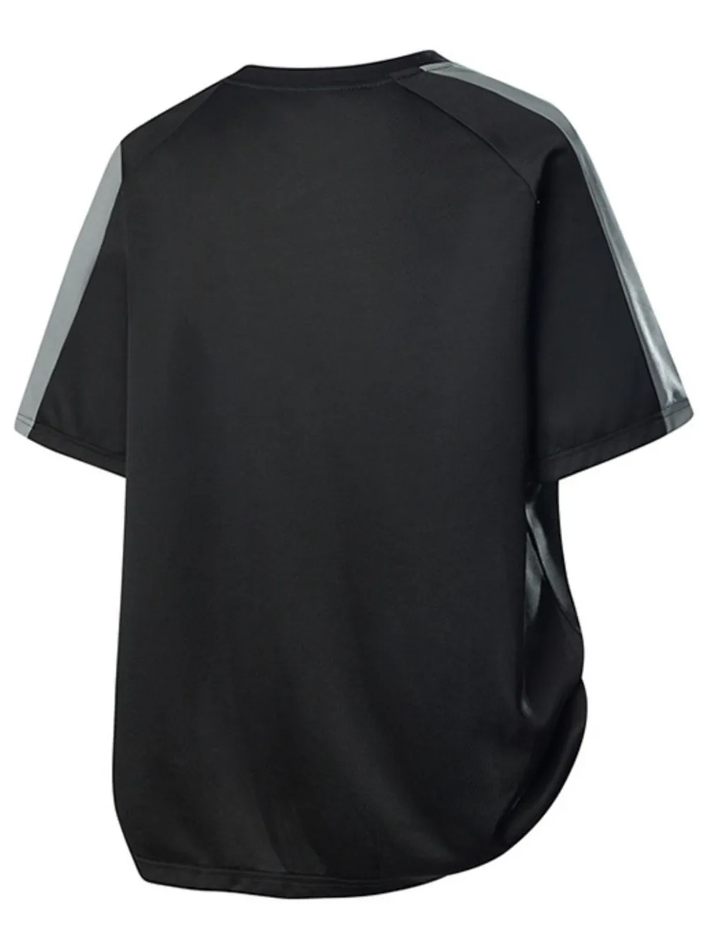 Men's Plus Size Contrast Short Sleeve T-Shirt, image 5