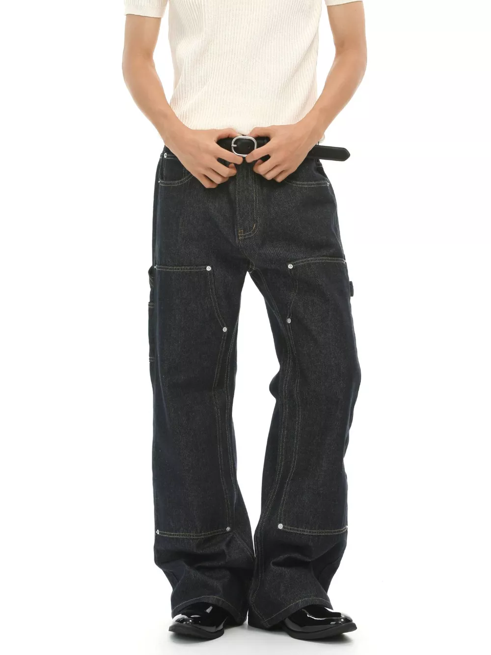 Men's Loose Fit Jeans, image 4