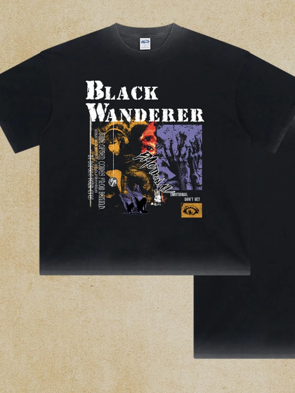 Men's Graphic Round Neck Half Sleeve T-Shirt, image 5