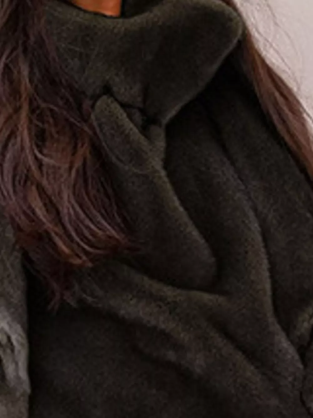 Plush Turtleneck Sleeveless Vest Coat, image 8