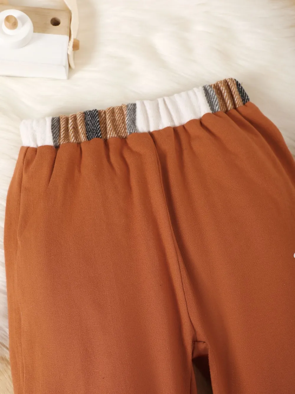 Color Block Button Up Top and Pants Set, image 4