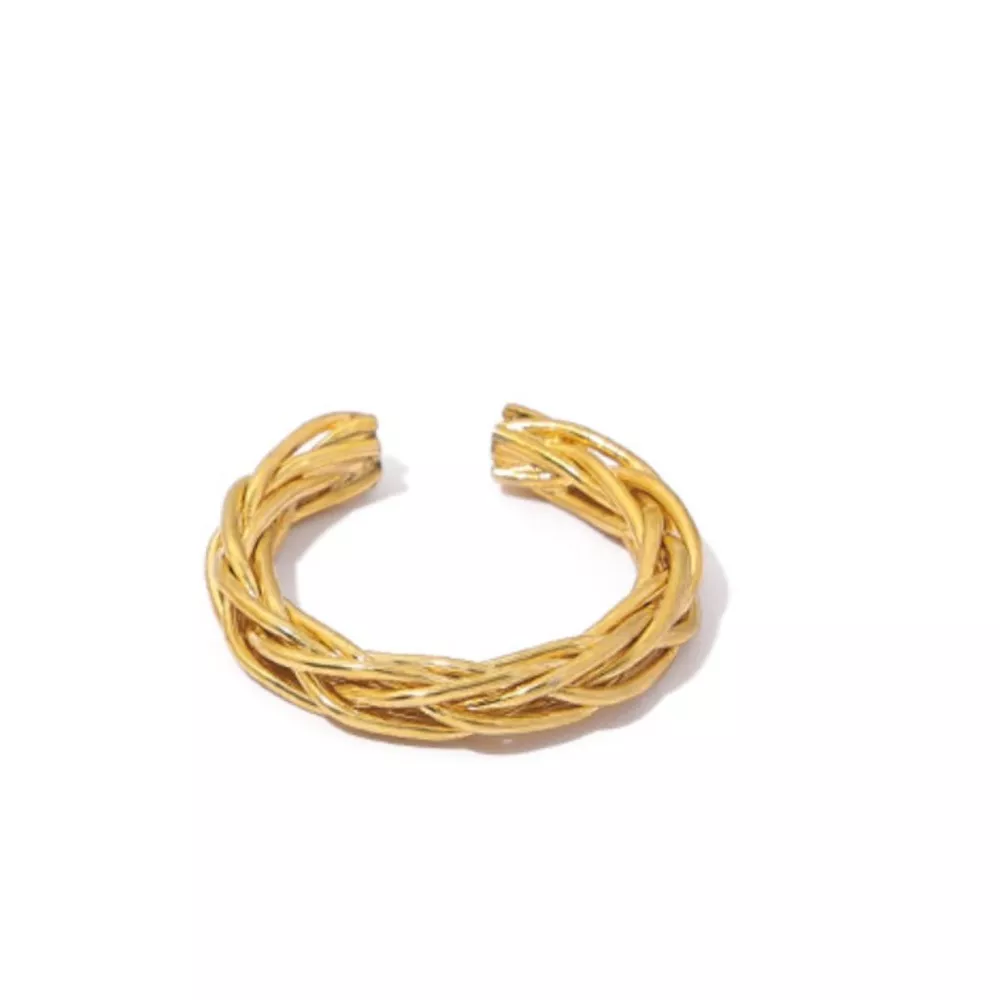 18K Gold-Plated Open Ring, image 5