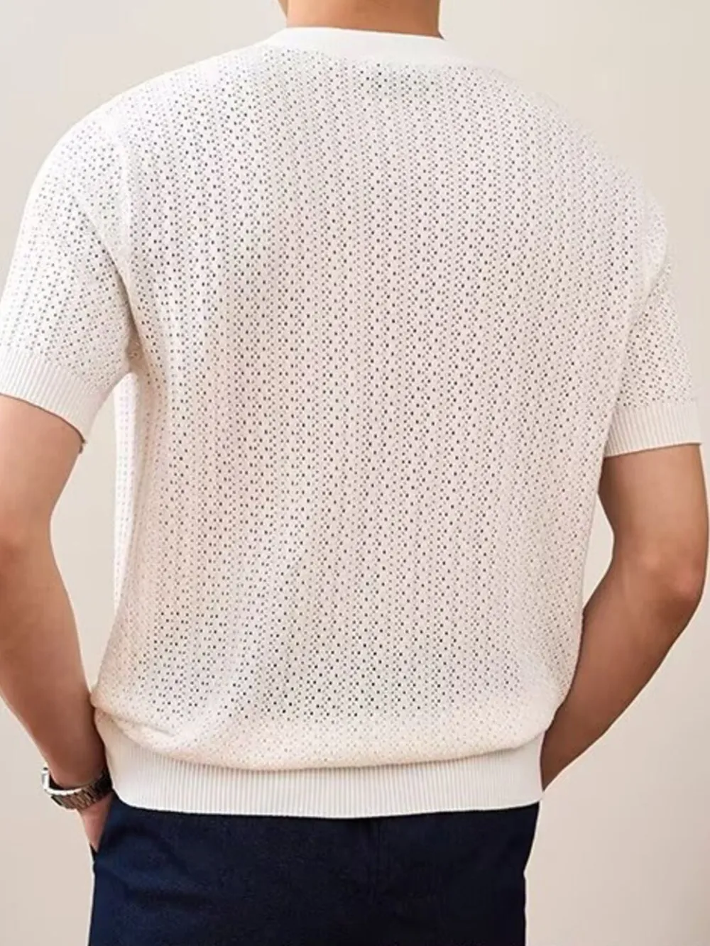 Men's Full Size Breathable Short Sleeve T-Shirt Plus Size, image 15