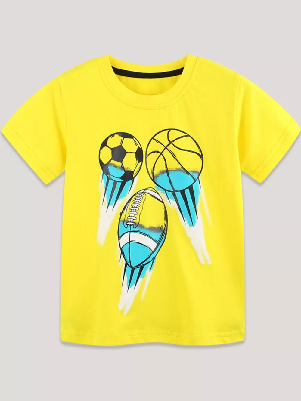 Children's Sporty Graphic Short Sleeve T-Shirt, image 2