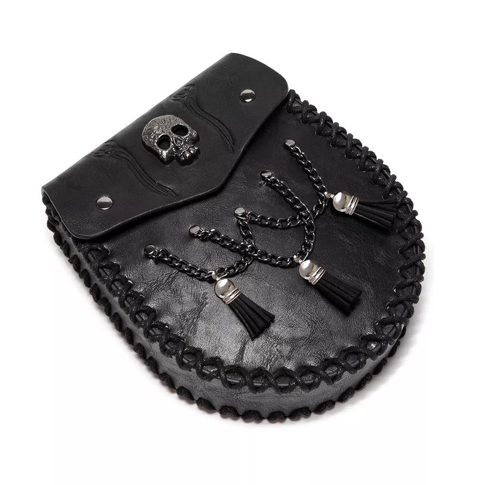 Medieval Faux Leather Belt Coin Pouch, image 7