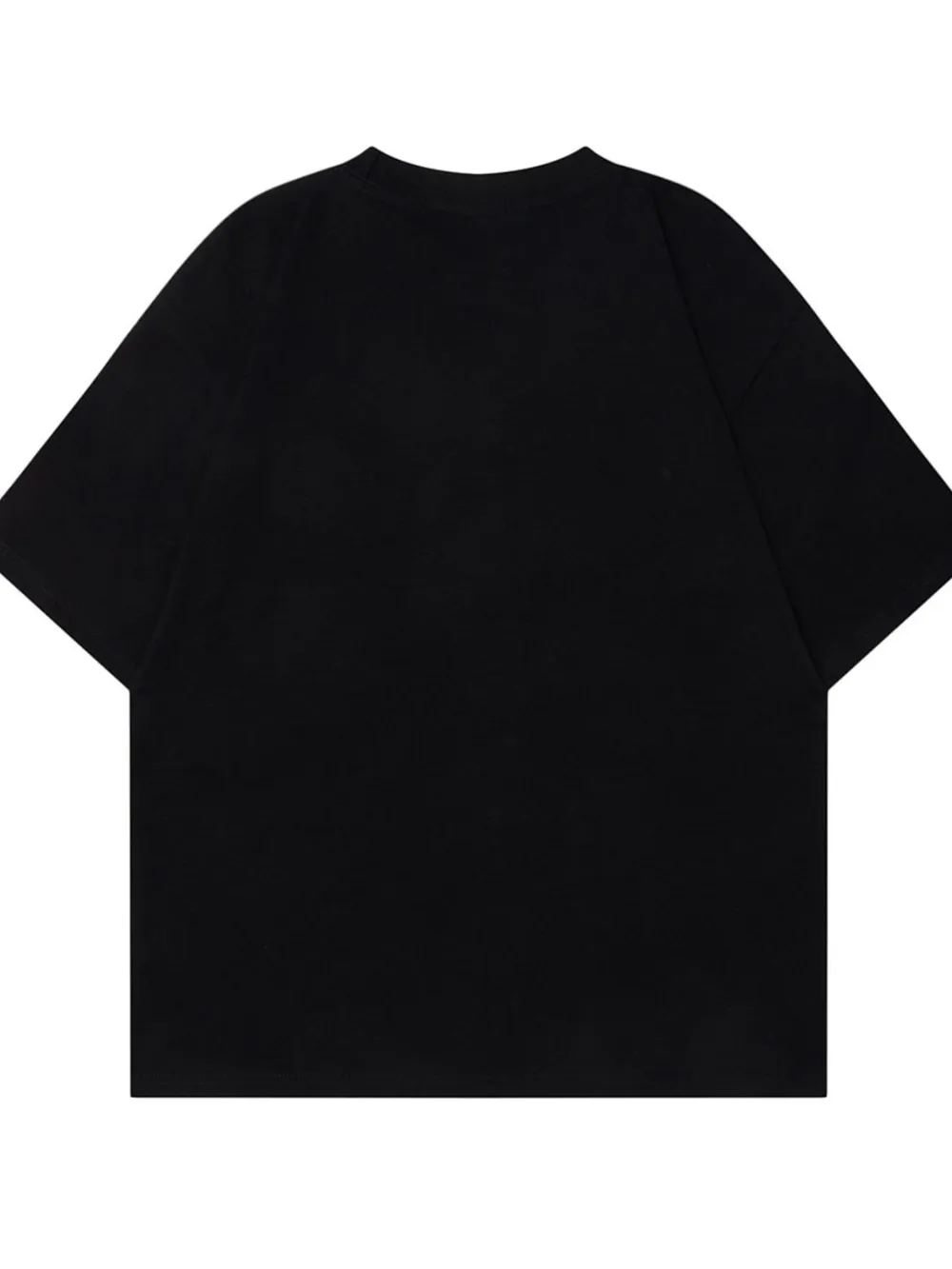 Men's Oversized Graphic Round Neck T-Shirt, image 3