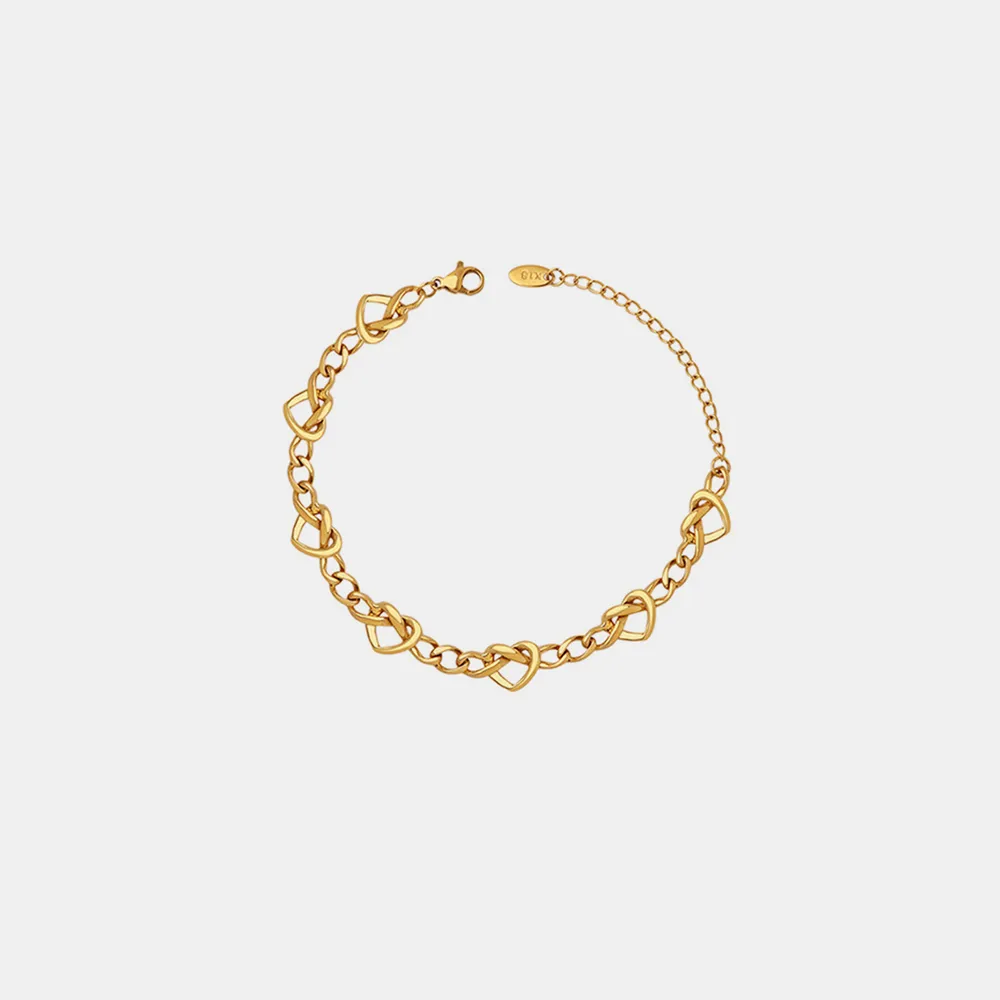 18K Gold-Plated Titanium Steel Bracelet, image 2