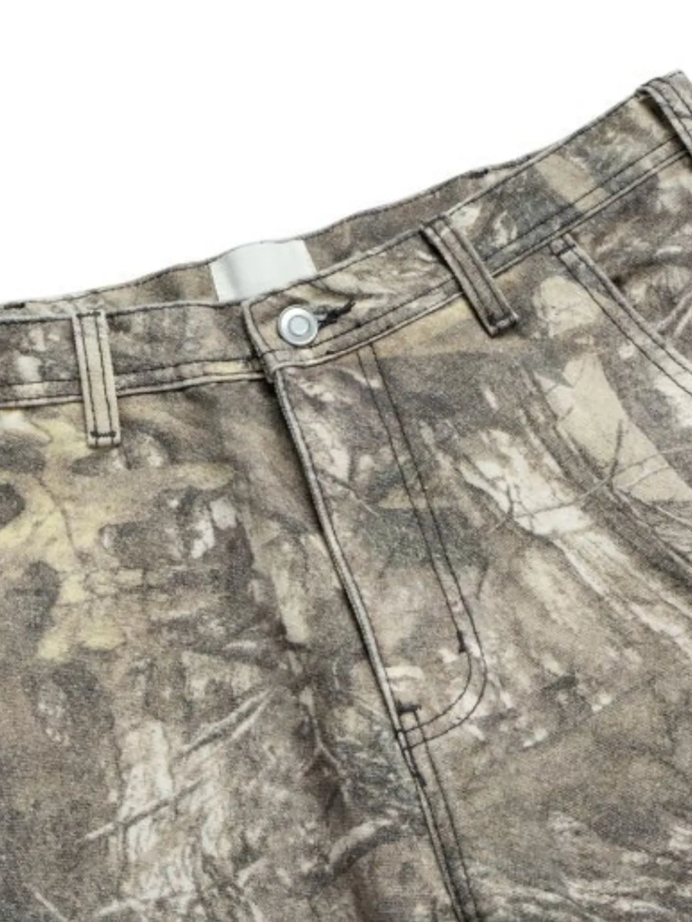 Men's Twig Camouflage Distressed Jeans, image 3