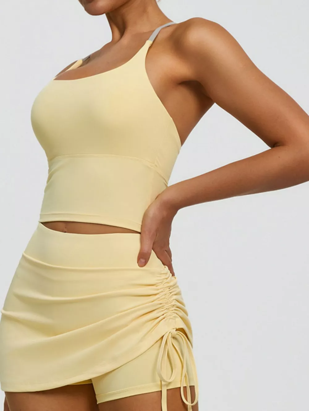 Criss-Cross Back Active Bra, image 3