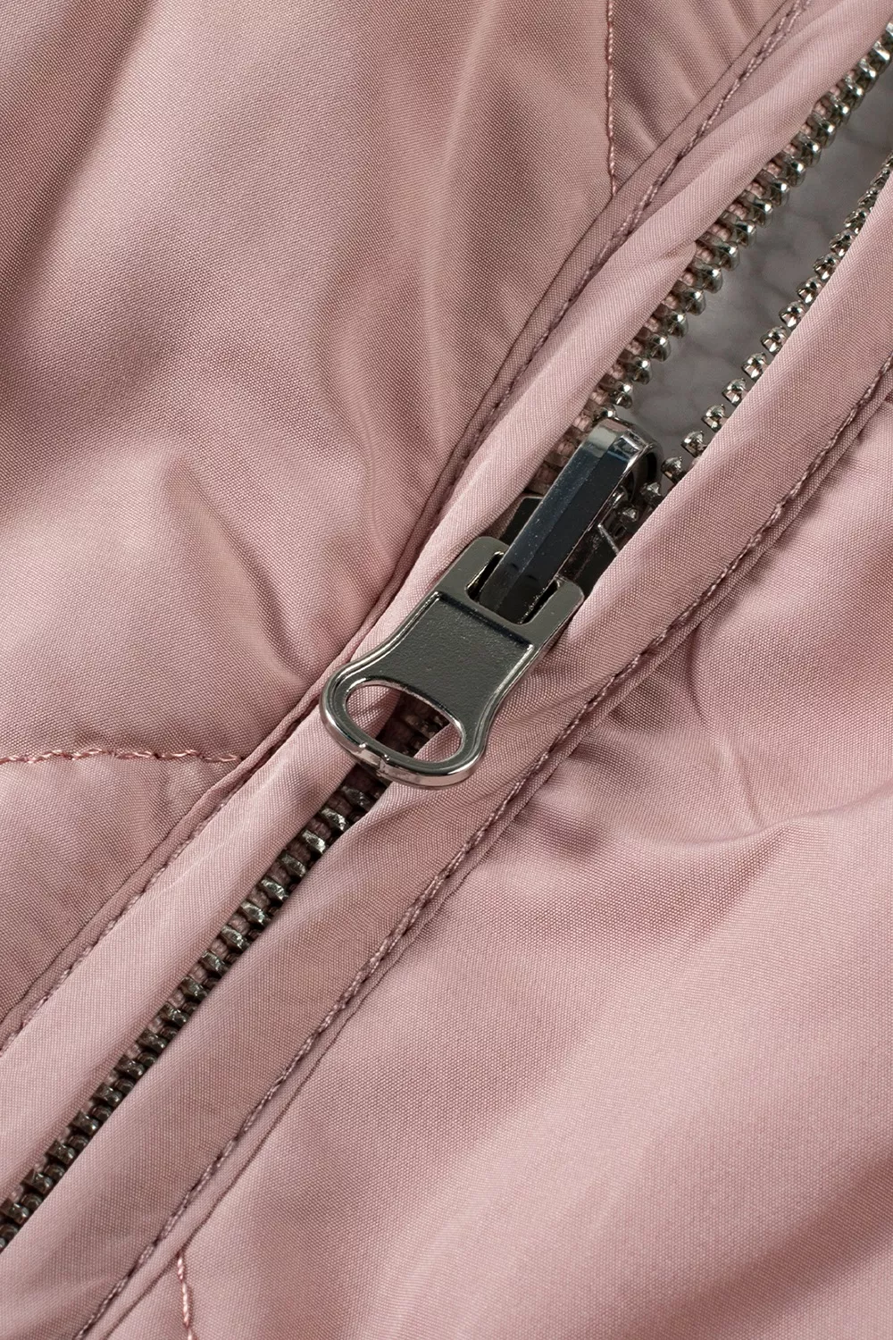 Quilted Sherpa-Lined Vest Coat, image 8