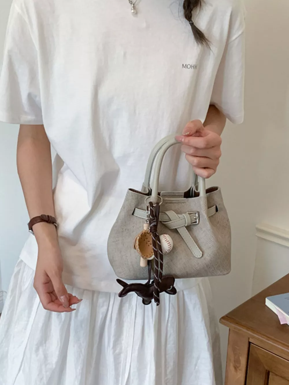 Top Handle Crossbody Bag, image 4