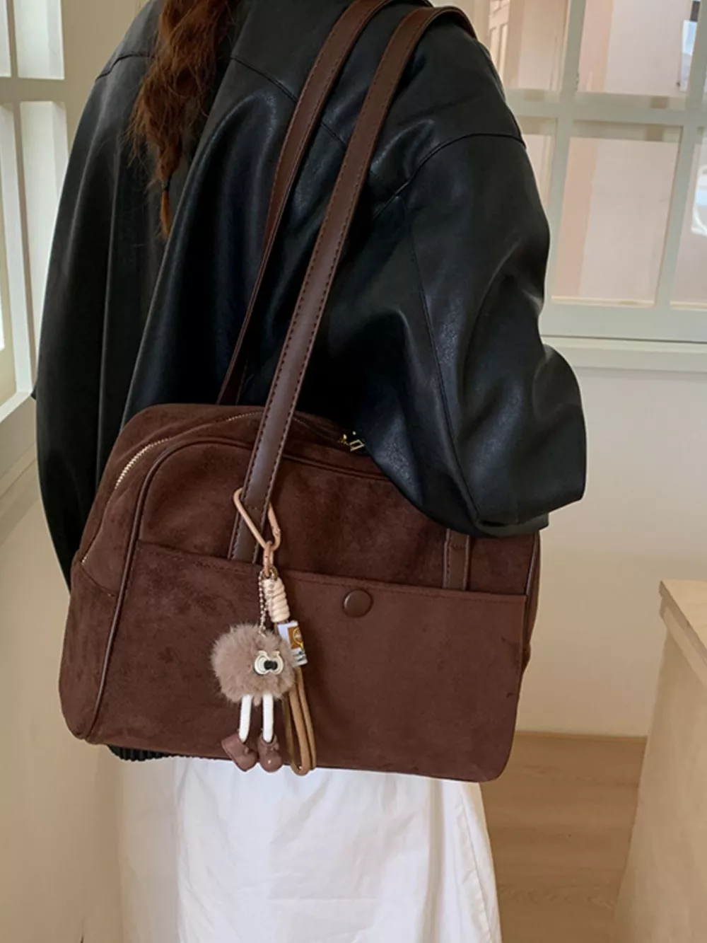 Vintage Handbag with Charm, image 14