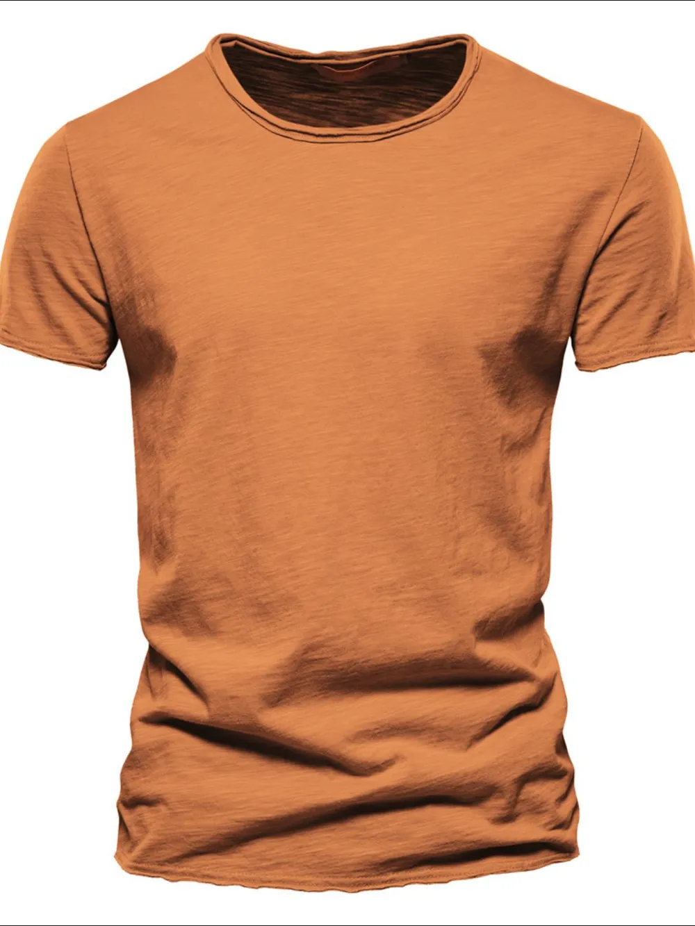 Men's Full Size Round Neck Short Sleeve T-Shirt Plus Size, image 5