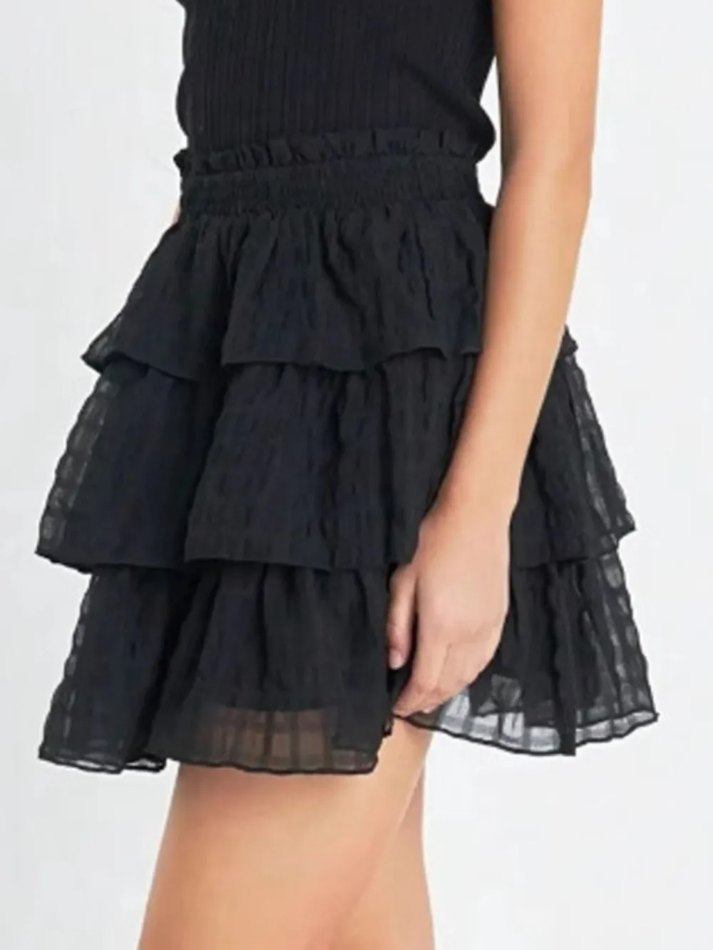 Ruffle Layered Mini Skirt, image 5