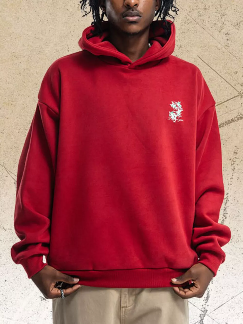 Men's Graphic Back Long Sleeve Hoodie, image 2