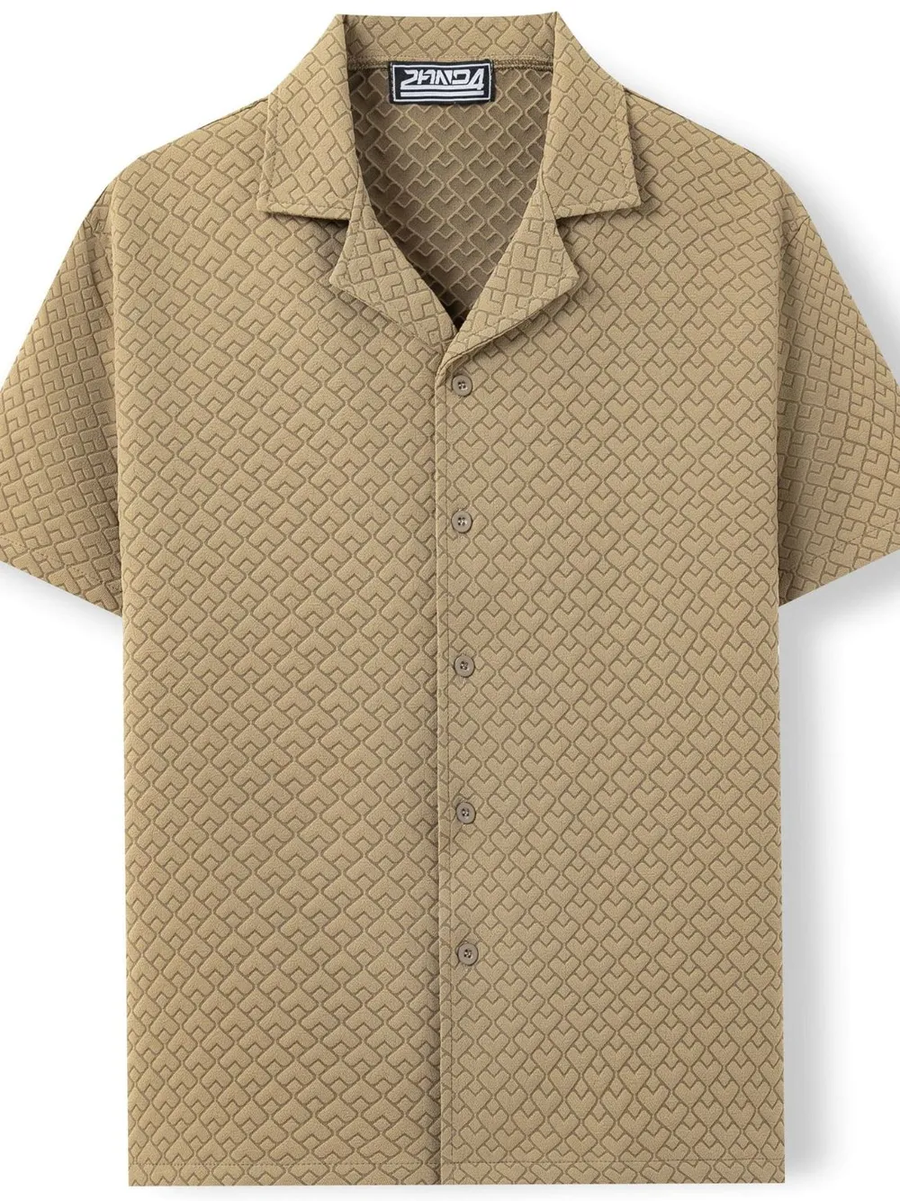 Men's Plus Size Button Down Short Sleeve Shirt, image 4