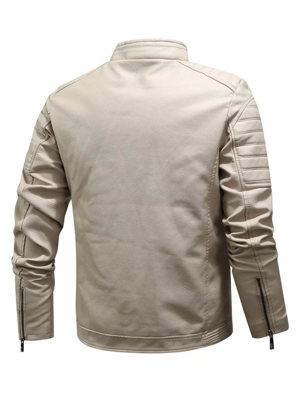 Men's Plus Size Zip Up Fleece Lined Jacket, image 3