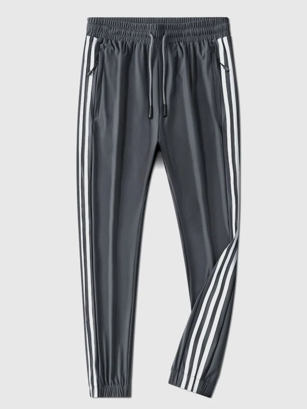Men's Plus Size Side Striped Pants, image 2