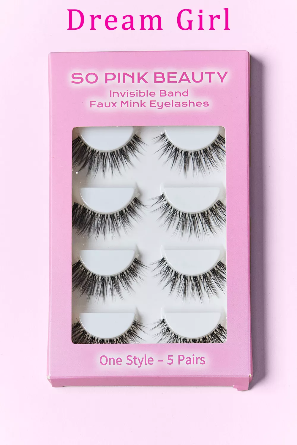 Faux Mink Eyelashes 5 Pairs, image 4