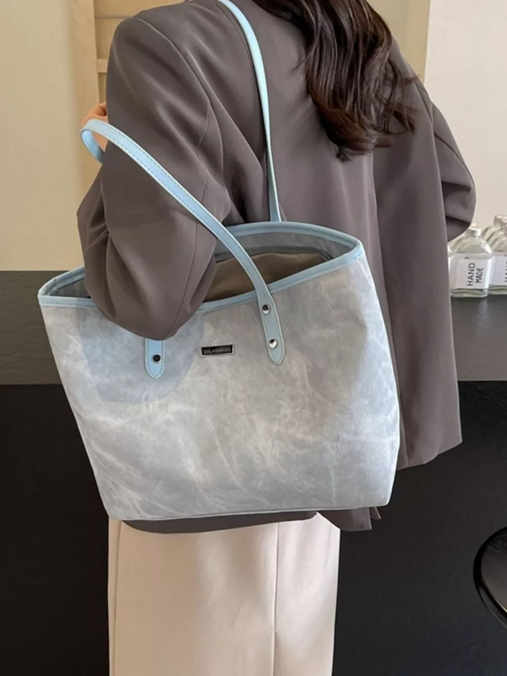 PU Leather Shoulder Bag, image 9