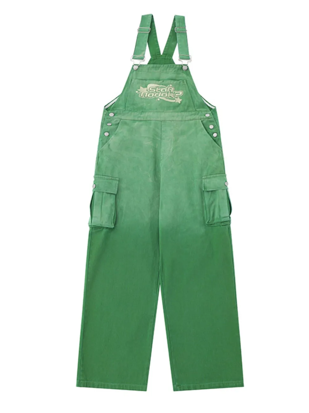 Gradient Wide Leg Overalls, image 12