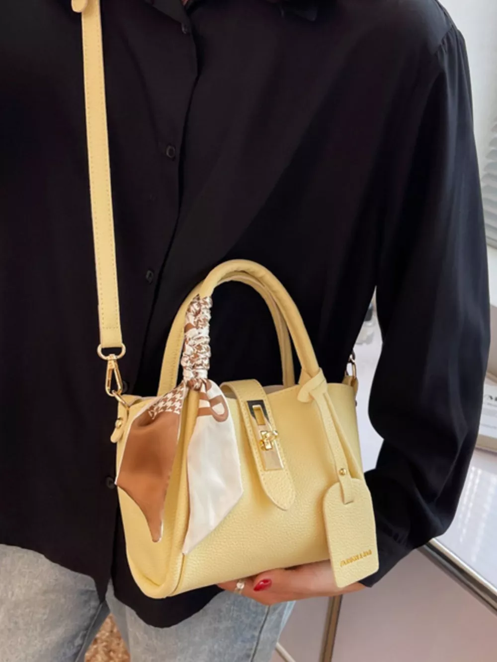 PU Leather Mini Crossbody Bag, image 9