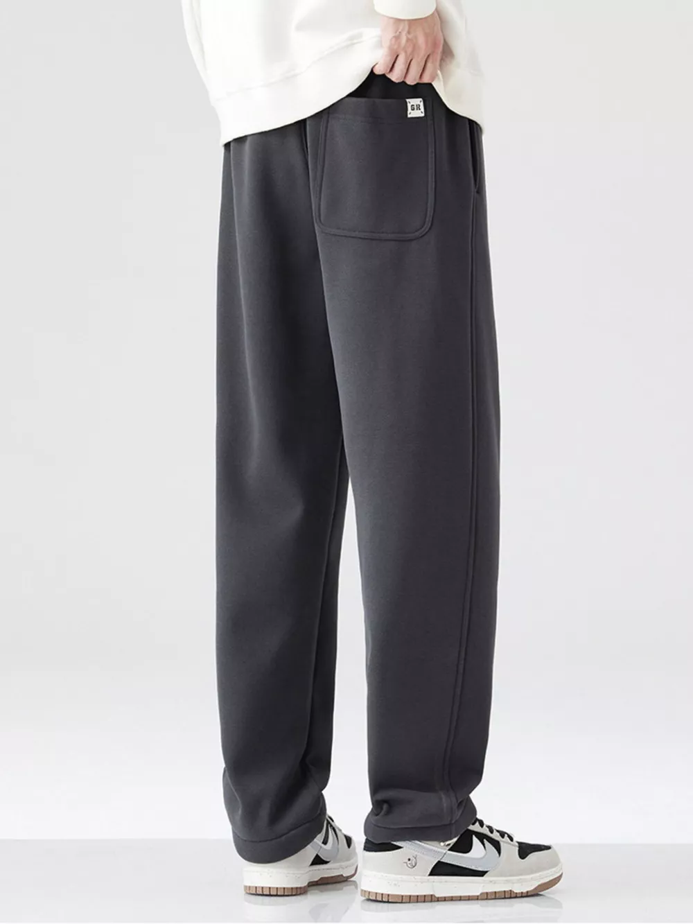 Men's Plus Size Wide Leg Pants, image 4