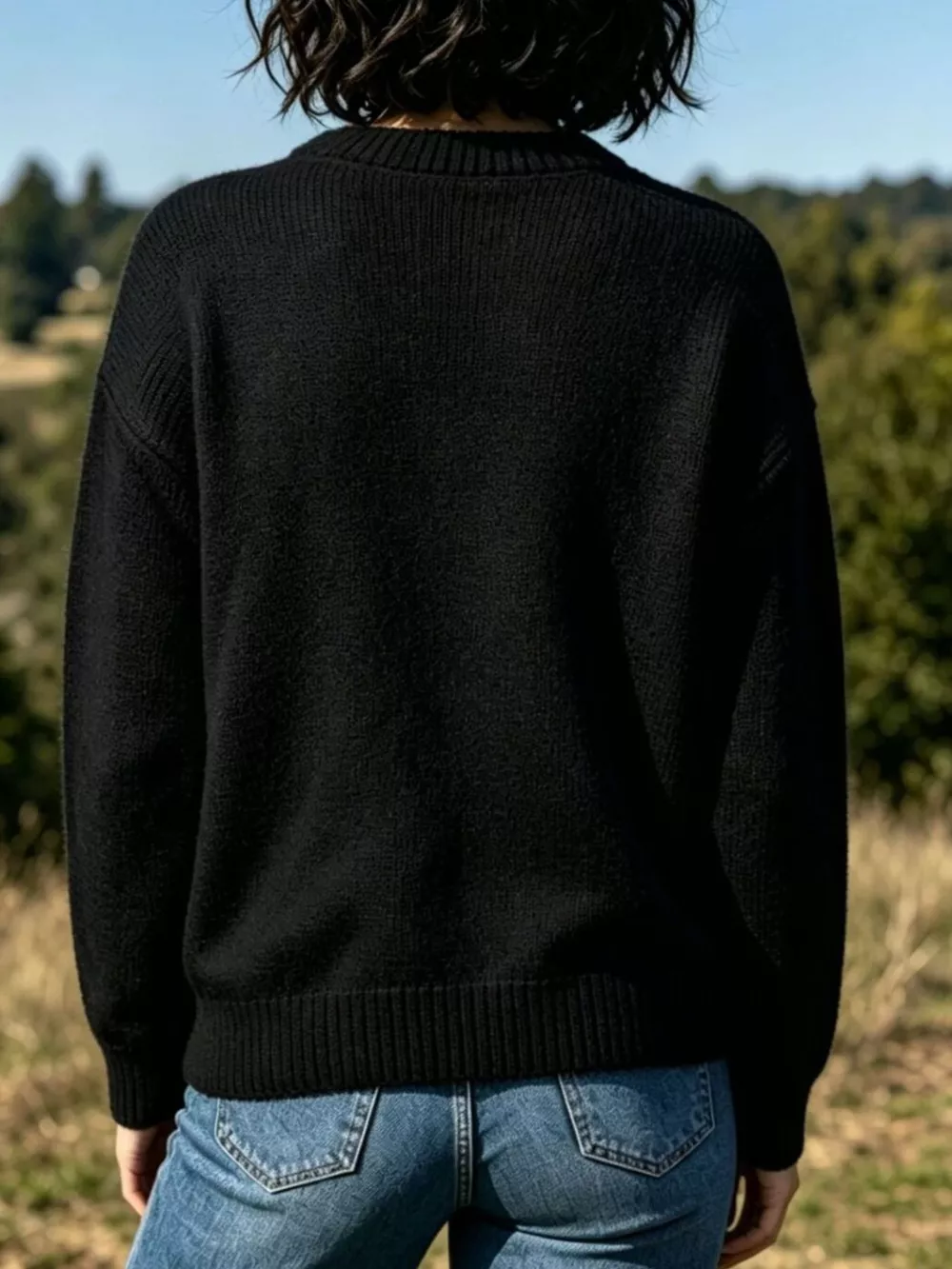 Lobster Graphic Crew Neck Sweater, image 8