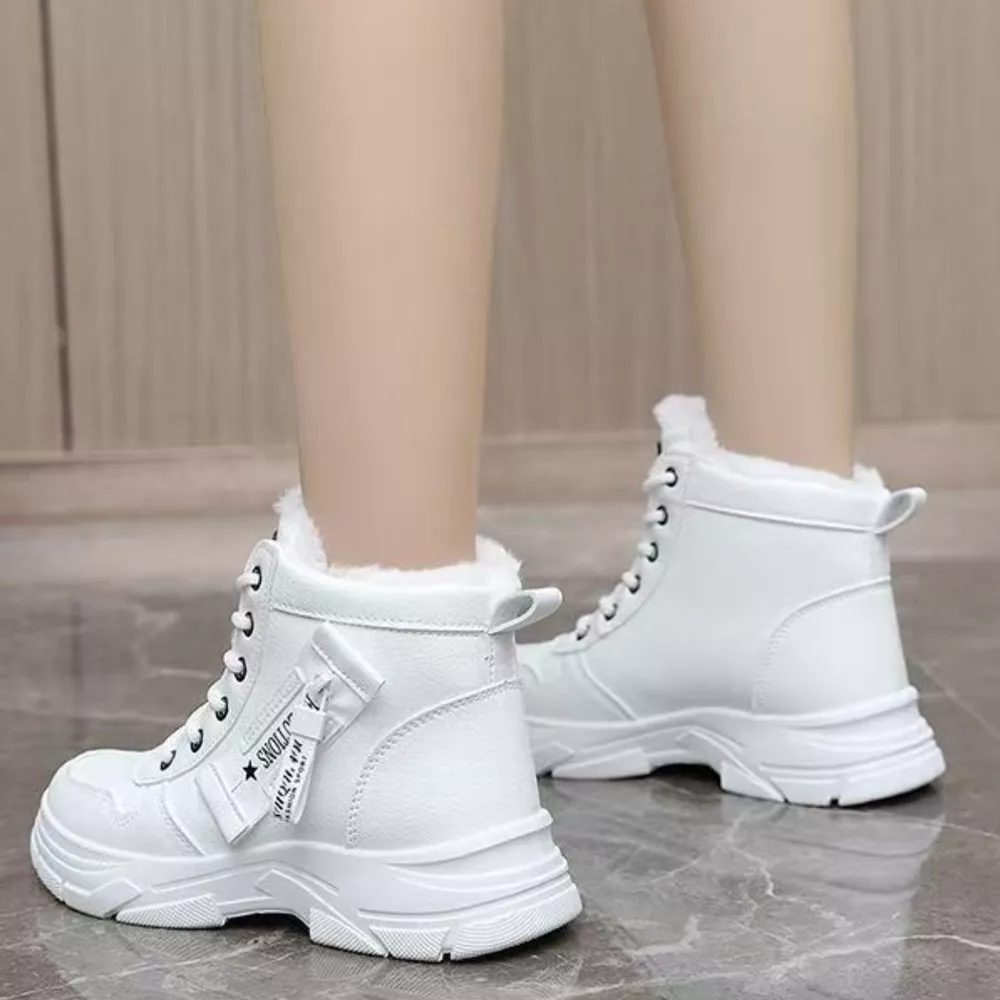 Lace Up Warm Ankle Boots, image 3