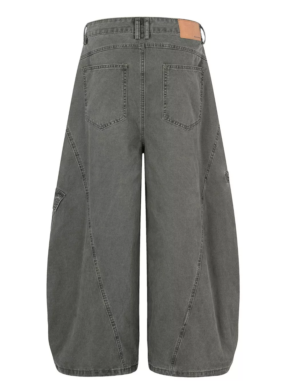 Men's Wide Leg Cargo Pants, image 2