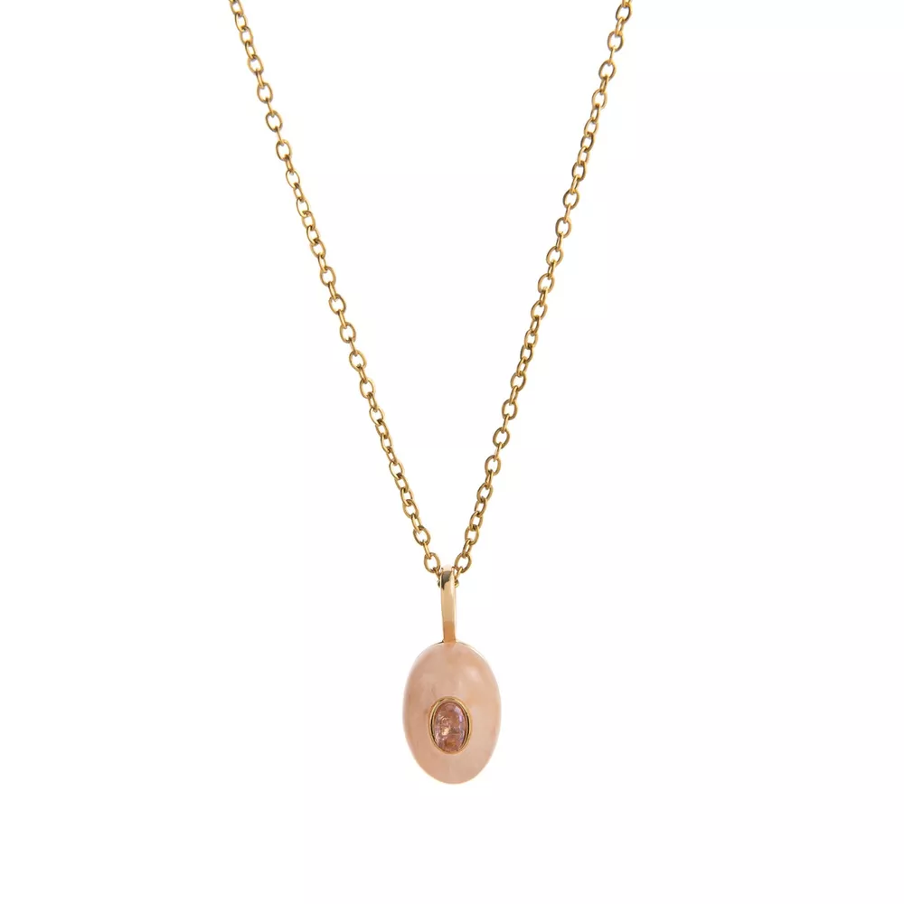 Natural Stone Pendant Necklace, image 7