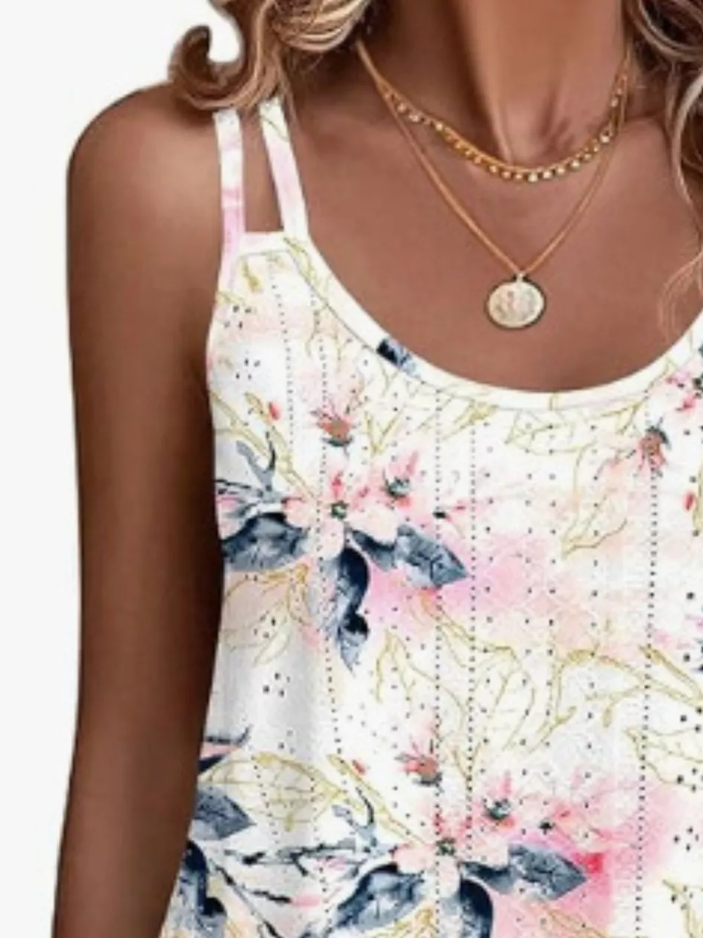 Eyelet Double Strap Cami, image 7