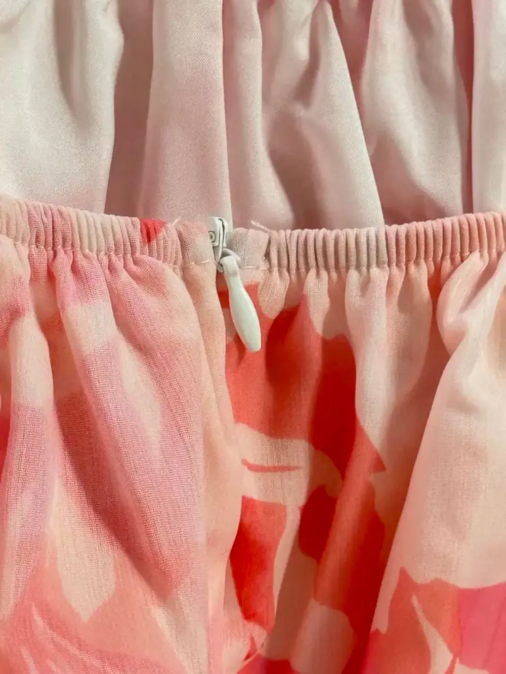 Printed Ruffled Layered Tube Dress, image 11