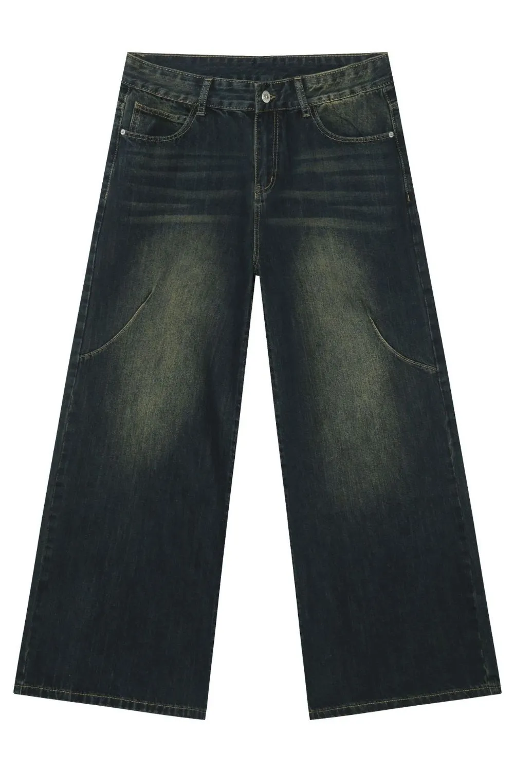 Men's Wide Leg Jeans, image 5