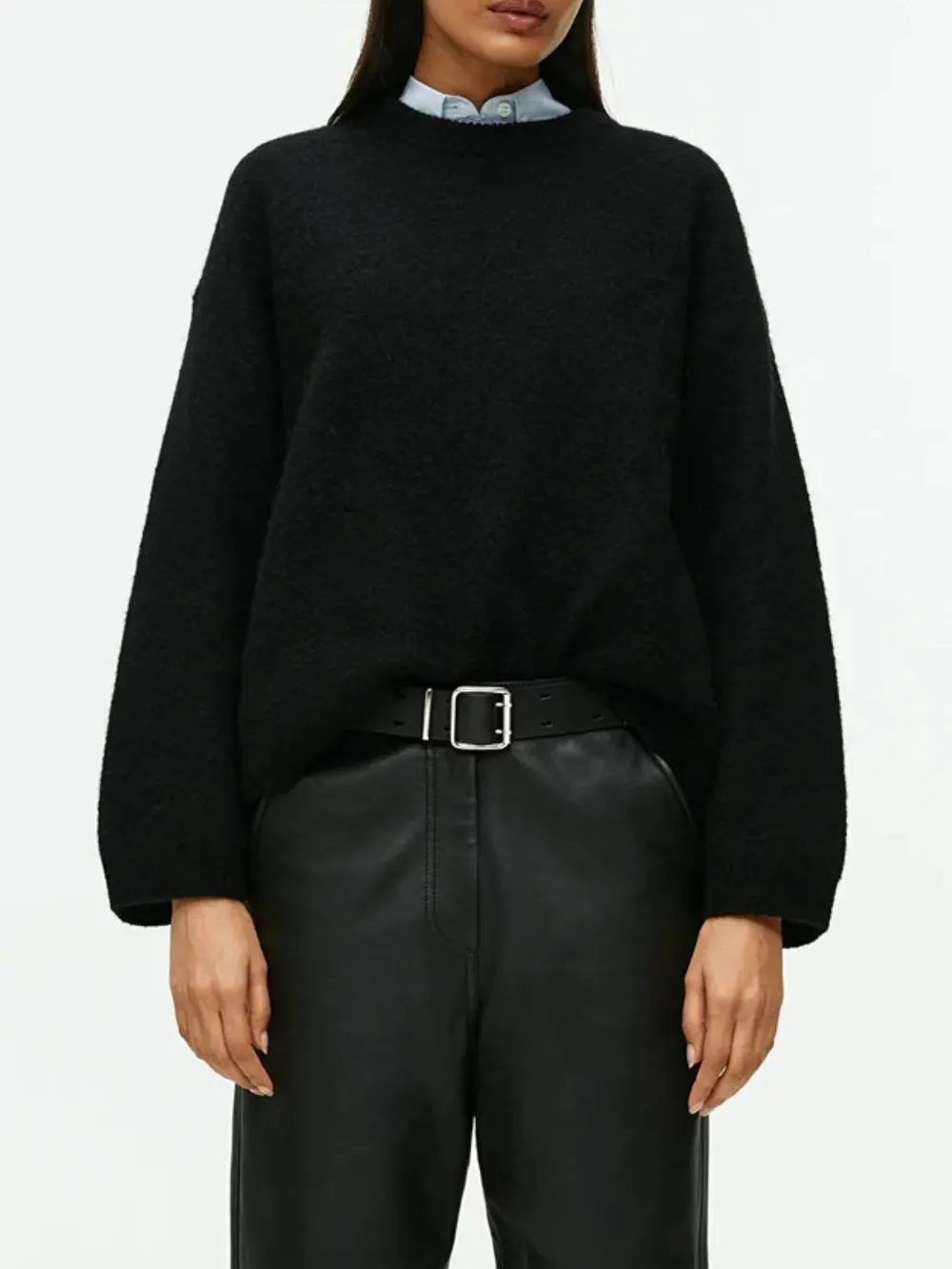 Round Neck Drop Shoulder Sweater, image 23
