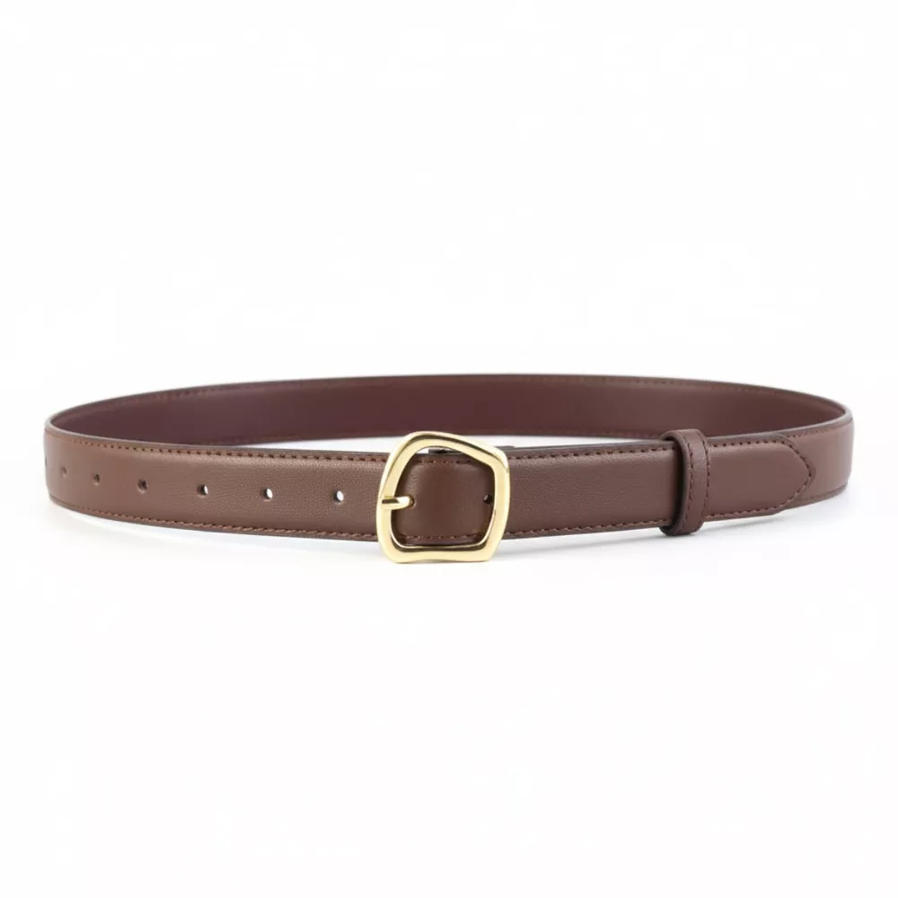 Classic Golden Buckle Belt, image 3