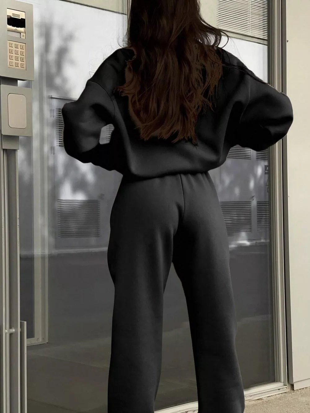 Half Zip Sweatshirt and Pants Set, image 6