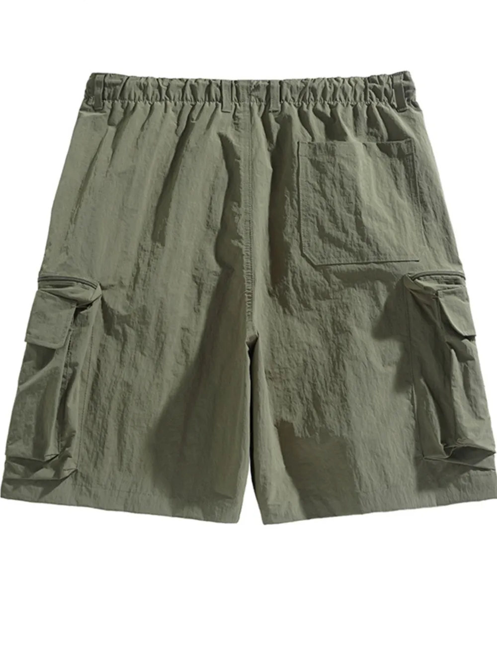 Men's Elastic Waist Cargo Short, image 2