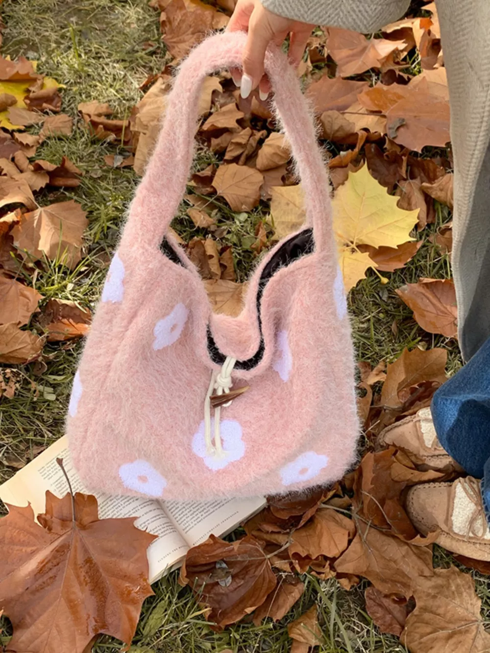 Floral Applique Handbag, image 10